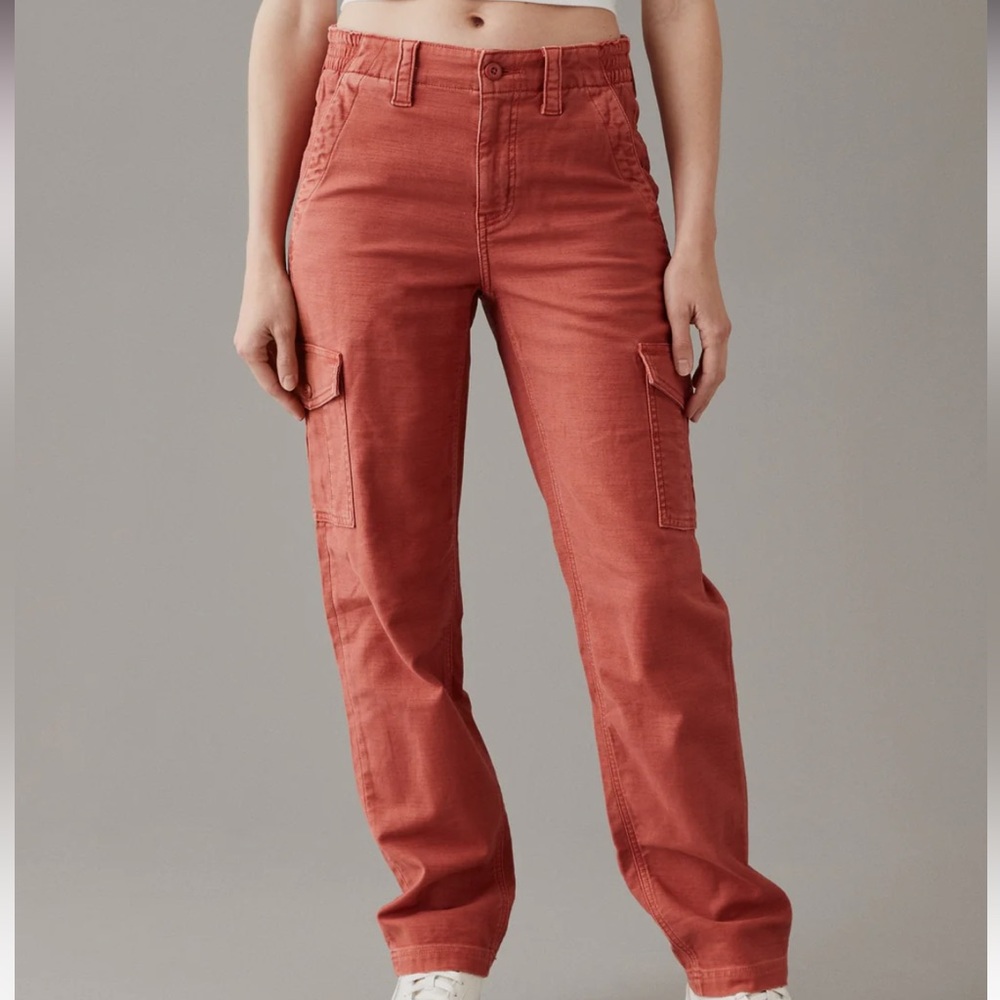 American Eagle Outfitters Stretch Cargo Straight Pant